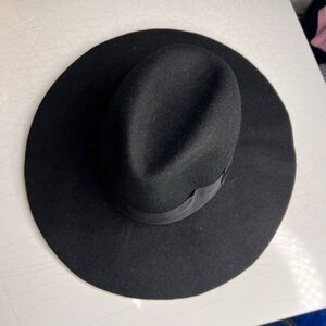 Michael stars wool down town fedora new with tags wide brim fedora adjustable